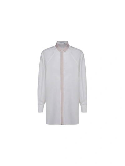 Shop Agnona Shirt In Off White