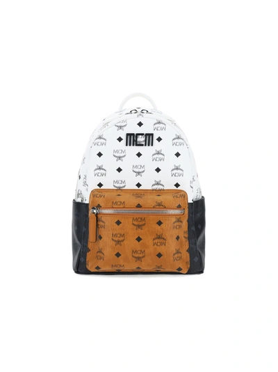 Shop Mcm Backpack In Multi-colour