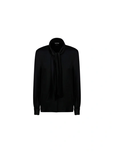 Shop Tom Ford Camicia In Black