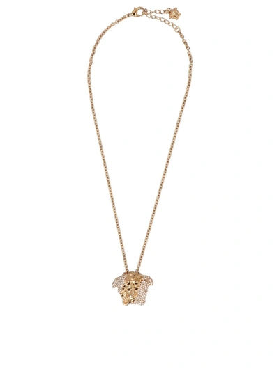Shop Versace Golden Medusa Necklace