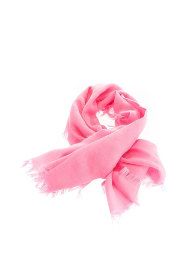 Shop Gucci Kids All Over Gg Shawl In Pink