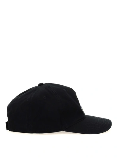 Shop Heron Preston Embroidered Baseball Hat In Black
