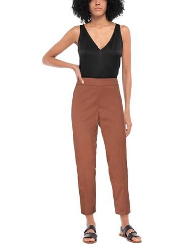 Seventy Sergio Tegon Pants In Brown