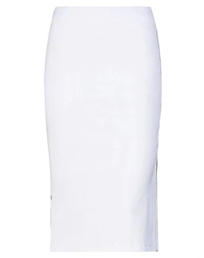 Shop Jijil Midi Skirts In White