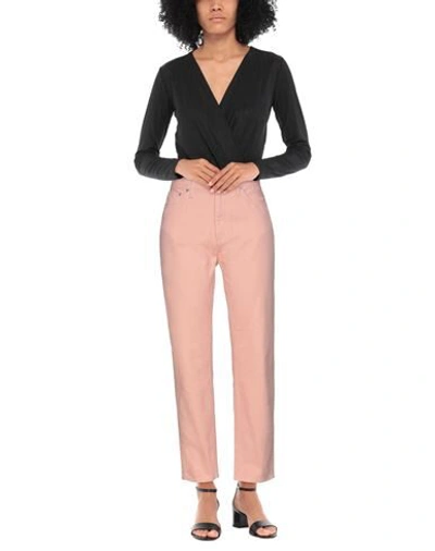 Shop Carhartt Woman Jeans Salmon Pink Size 24 Cotton