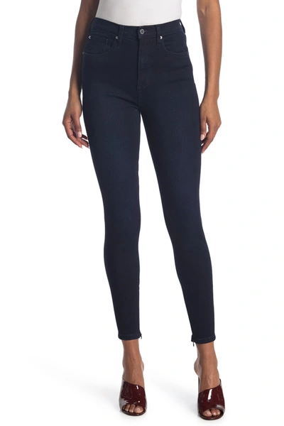 Shop Weworewhat High Rise Skinny Ankle Zip Jeans In Mercer