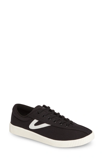 Shop Tretorn Nylite Plus Sneaker In 1 Black/ White