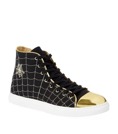 Shop Charlotte Olympia Web High Top Sneaker
