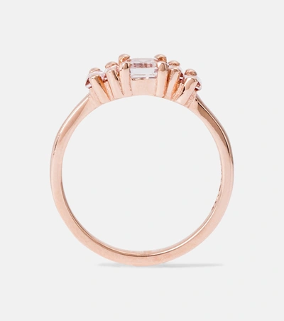 Shop Suzanne Kalan 14kt Rose Gold Ring With Morganite