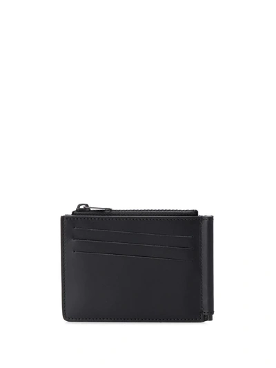 Shop Maison Margiela Men's Black Leather Wallet