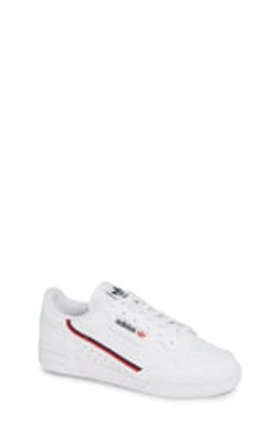 Shop Adidas Originals Continental 80 Sneaker In Ftwwht/sca