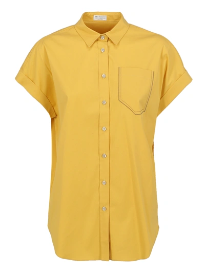 Pre-owned Brunello Cucinelli Clothing In Yellow