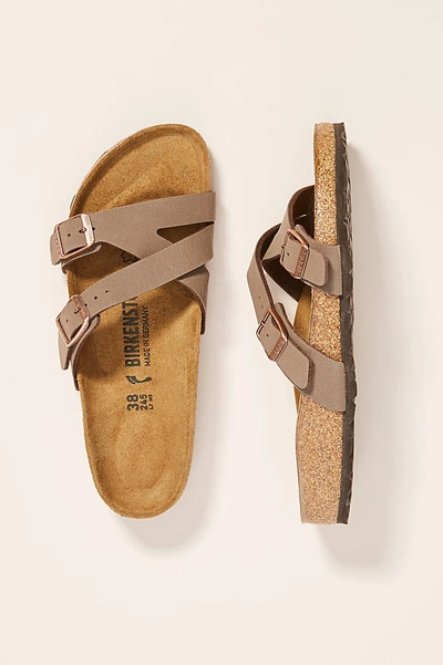 Shop Birkenstock Yao Sandals In Brown