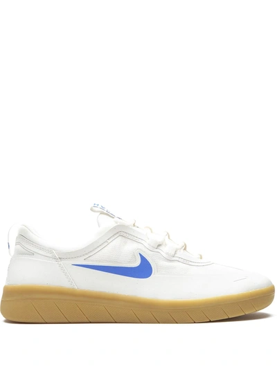 Shop Nike Sb Nyjah Free 2 Low-top Sneakers In White