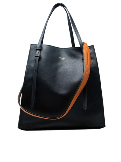 Shop Avenue 67 Leather Aurora Bag In Black