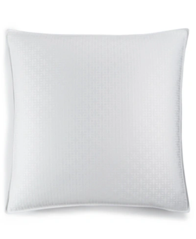 Shop Hotel Collection European White Goose Feather Euro Pillow, Created For Macy's Bedding