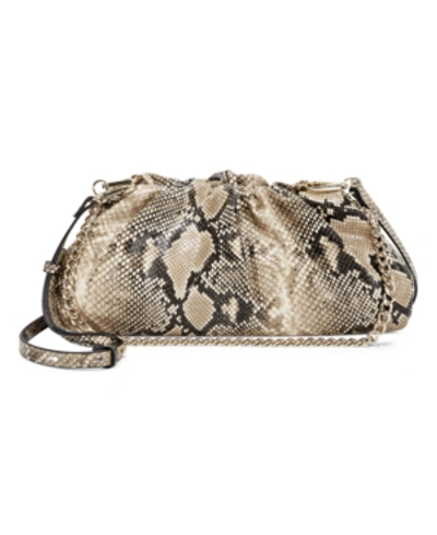 Shop Inc International Concepts Inc Kj Clutch, Created For Macy's In Neutral Snake/gold