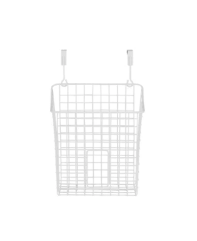 Shop Spectrum Grid Over The Cabinet Bag Storage In White