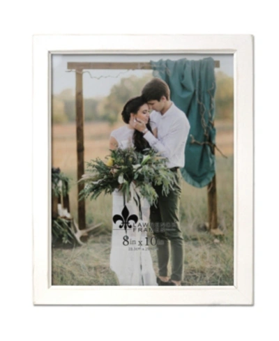 Shop Lawrence Frames Abbey Picture Frame, 8" X 10" In White