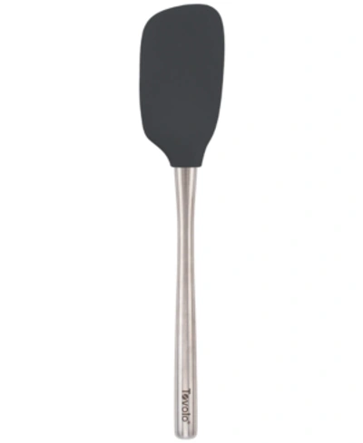 Shop Tovolo Flex-core Spoonula Kitchen Utensil In Charcoal