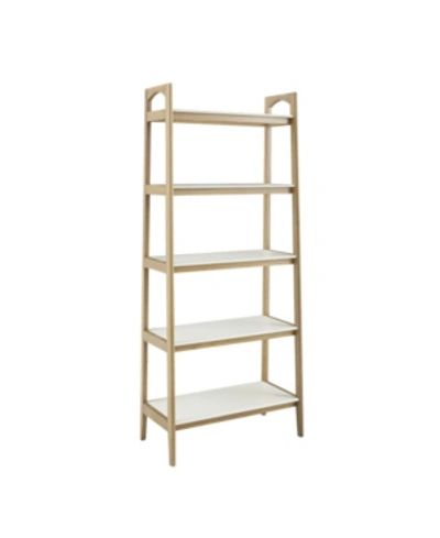 Shop Madison Park Parker Bookcase In Open White