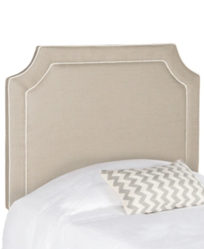 Safavieh Corinth Twin Headboard In Beige