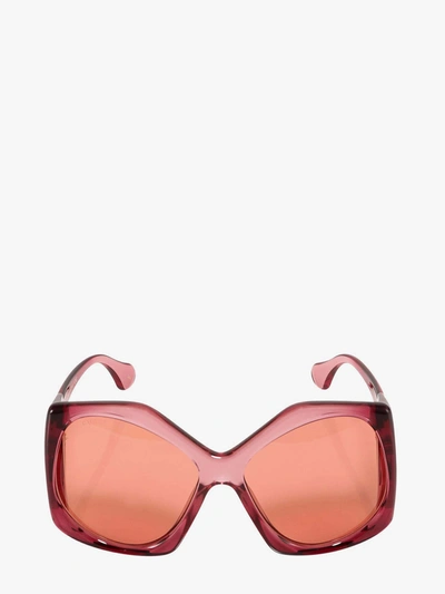 Shop Gucci Sunglasses In Red