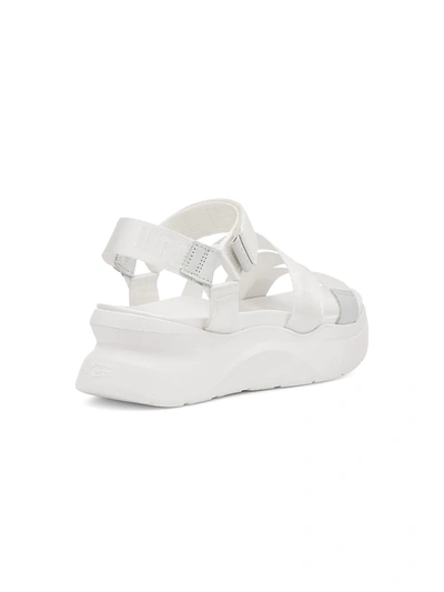 Shop Ugg La Shores Platform Sport Sandals In White