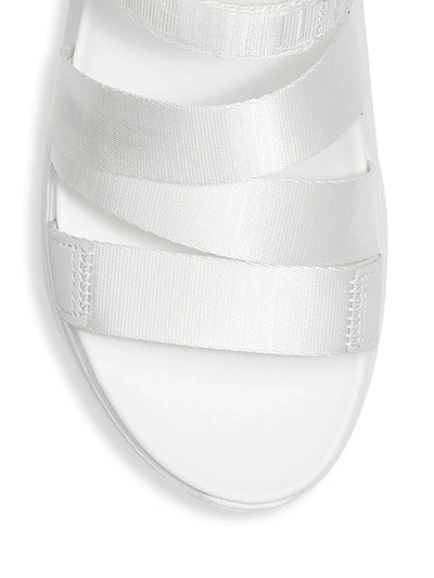 Shop Ugg La Shores Platform Sport Sandals In White