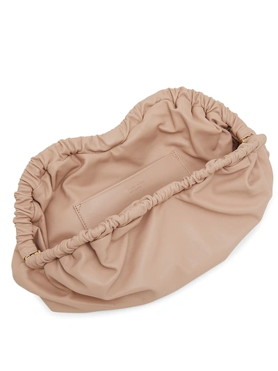 Shop Mansur Gavriel Women's Cloud Leather Clutch In Puff