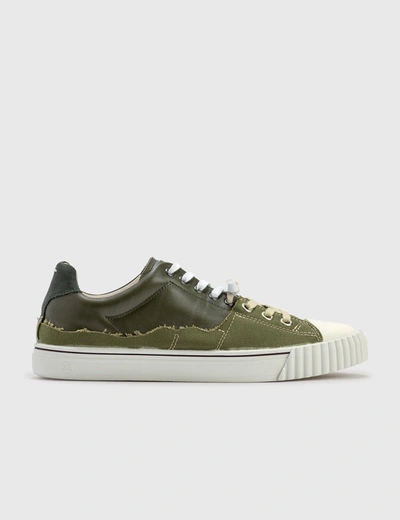 Shop Maison Margiela Evolution Low Sneaker In Green