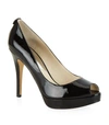 MICHAEL MICHAEL KORS Patent York Peep-Toe Platform Pumps