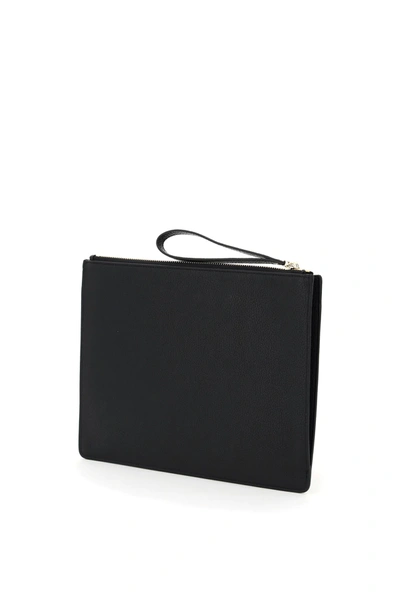 Shop Ferragamo Gancini Pouch In Black