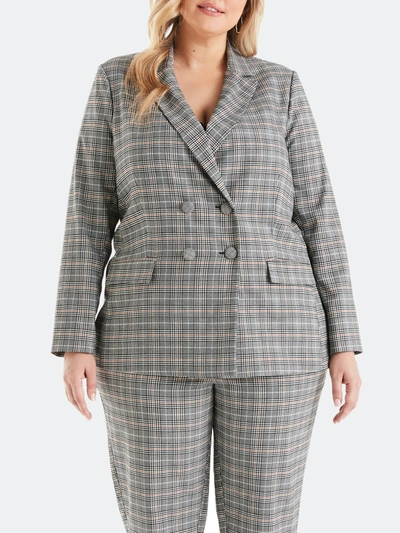 Shop Estelle Check-in Jacket In Multi