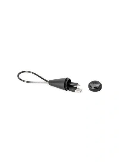 Shop Native Union X Tom Dixon Cone Lightning Charging Cable - Brushed Black