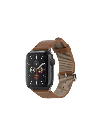 Shop Native Union Classic Apple Watch Straps - Brown 44mm