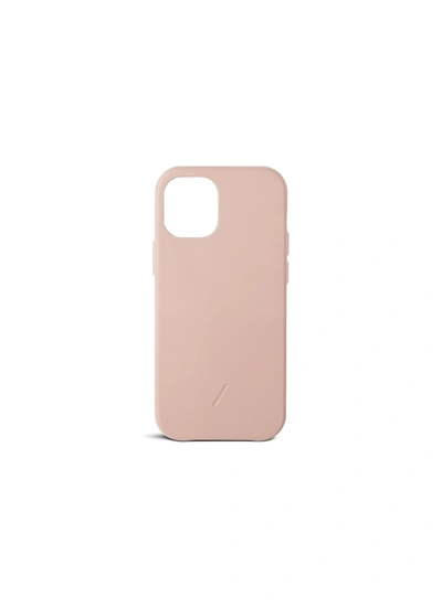 Shop Native Union Clic Classic Leather Iphone 12 Mini Case - Nude