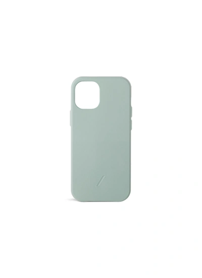 Shop Native Union Clic Classic Iphone 12 Mini Leather Case - Sage