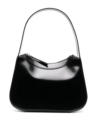 Shop By Far Kiki Shoulder Bag In Black