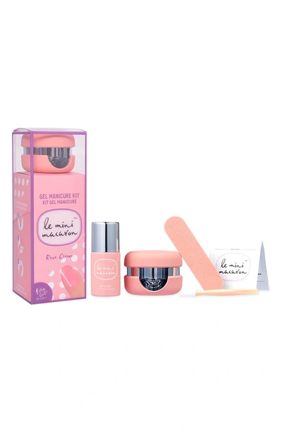 Shop Le Mini Macaron Gel Manicure Kit In Rose Creme