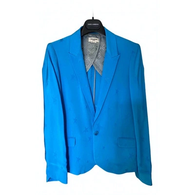 Pre-owned Zadig & Voltaire Turquoise Jacket