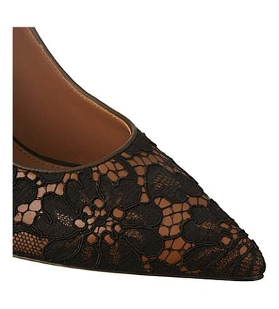 Shop Givenchy Pamela 100 Lace Courts In Blk/brown