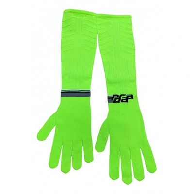 Pre-owned Prada Green Wool Gloves