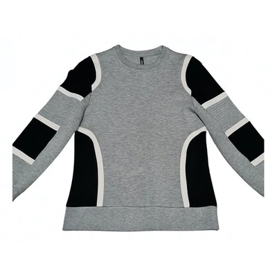 Pre-owned Neil Barrett Sweatshirt In Grey