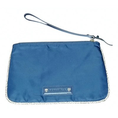 Pre-owned Borbonese Blue Cloth Purses, Wallet & Cases