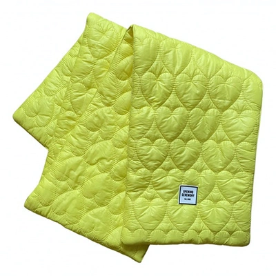 Pre-owned Opening Ceremony Yellow Scarf