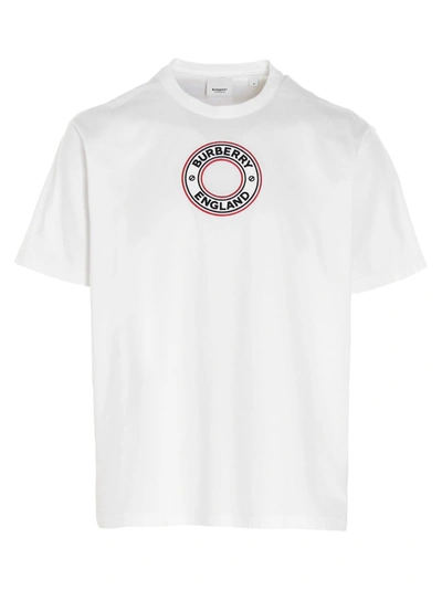 Shop Burberry Archway T-shirt In White