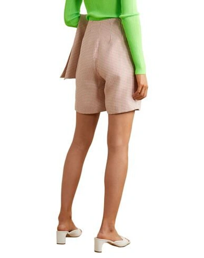 Shop Alexa Chung Alexachung Woman Shorts & Bermuda Shorts Fuchsia Size 4 Viscose, Polyester In Pink
