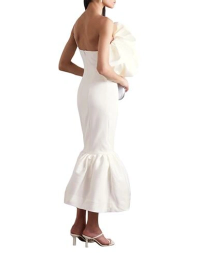 Shop Solace London Long Dresses In White