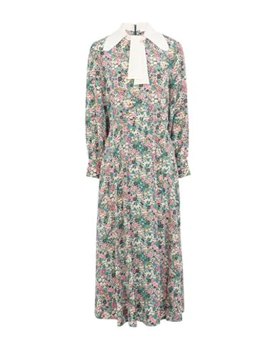 Shop See By Chloé Long Dresses In Green